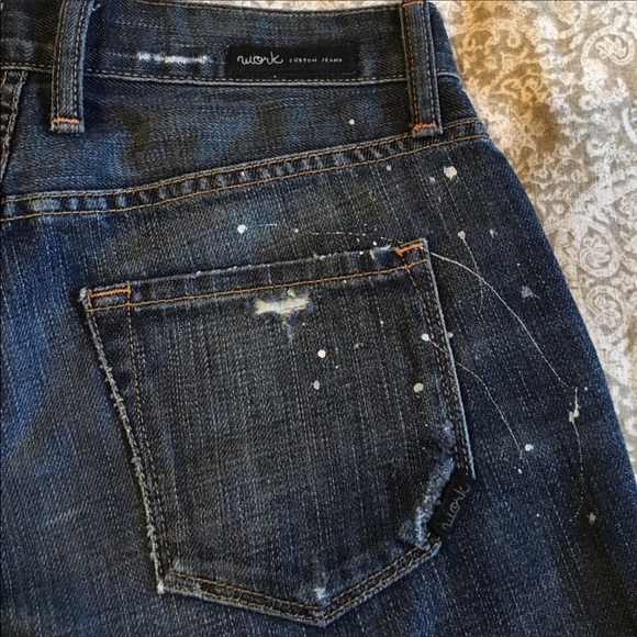 😍💋Work custom Jeans Shorts EUC - Picture 7 of 8